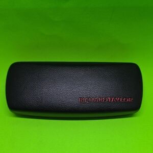 Richard Taylor Eyeglass Case Black Clamshell
